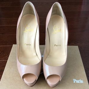 Christian Louboutin Lady Peep 150 mm Pumps